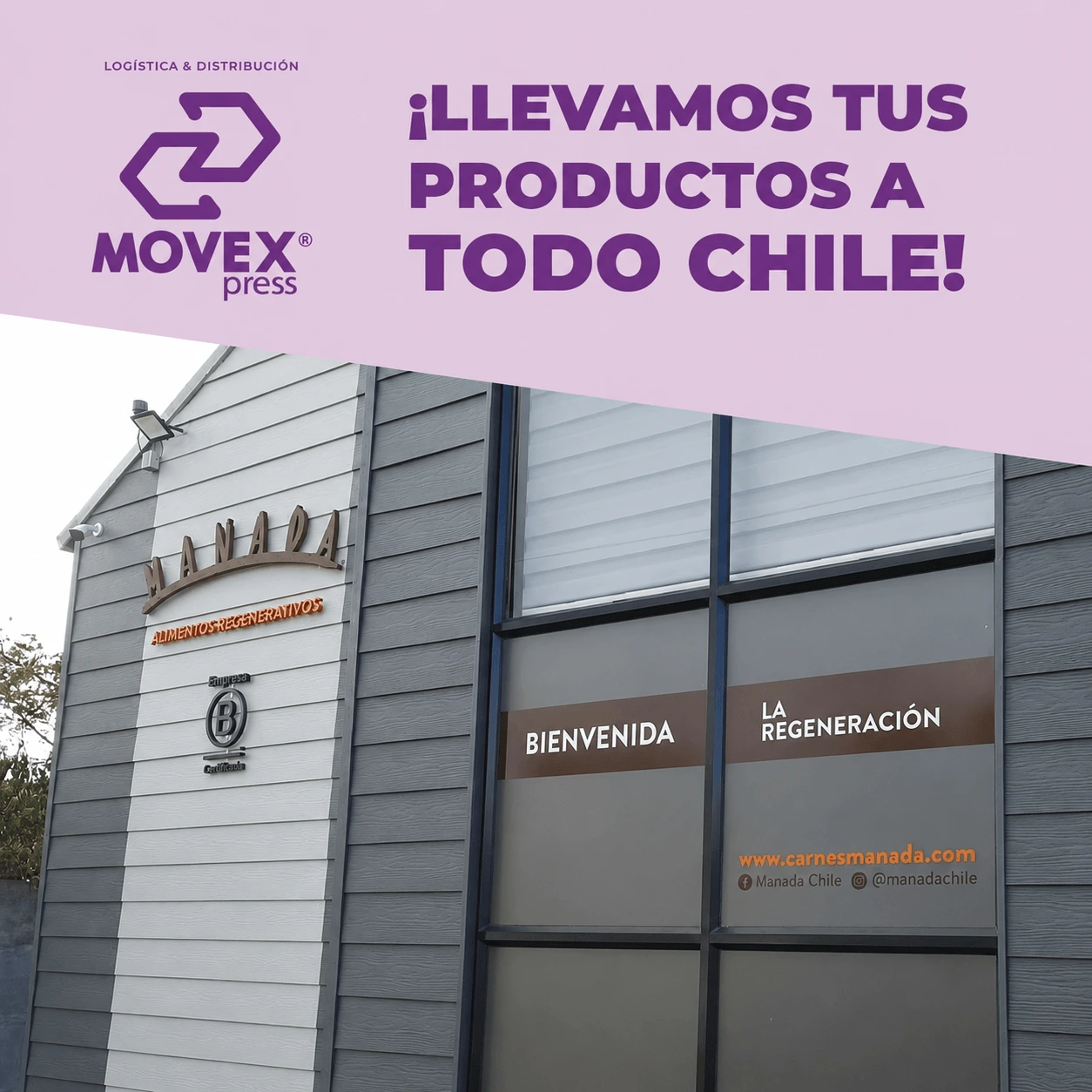 Alianza Logística Movex press y Manada